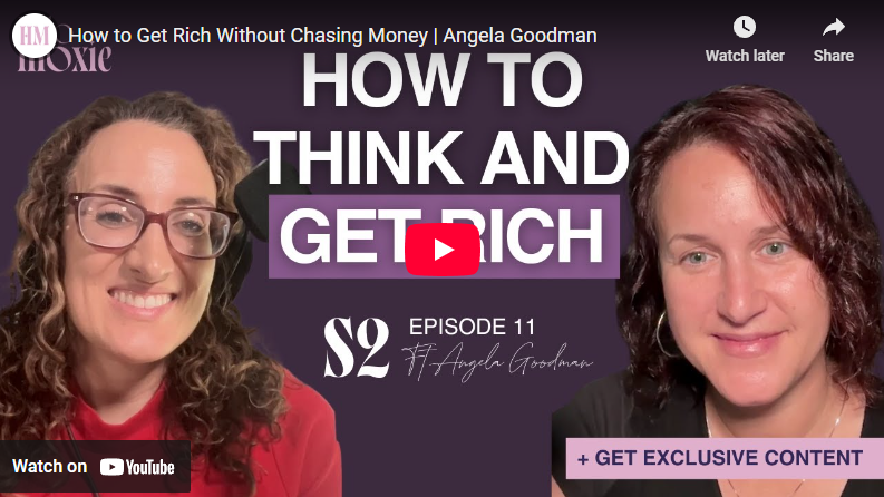Angela Goodman, Amelia Earhart, Building Wealth and Redefining Success